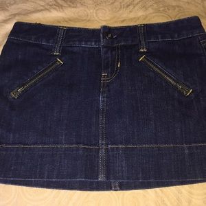Gap 1969 Denim Skirt Dark blue Size 0